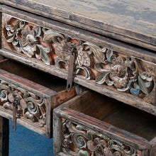 Load image into Gallery viewer, Console Table of Woodcarving