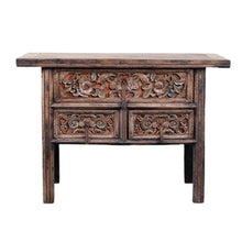 Load image into Gallery viewer, Console Table of Woodcarving