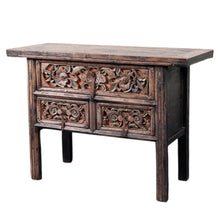 Load image into Gallery viewer, Console Table of Woodcarving