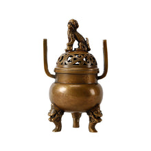 Load image into Gallery viewer, Brass Incense Burner