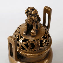Load image into Gallery viewer, Brass Incense Burner