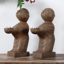 Load image into Gallery viewer, Bluestone Monk Candle Stand