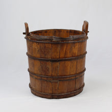 Load image into Gallery viewer, Wood Water Bucket