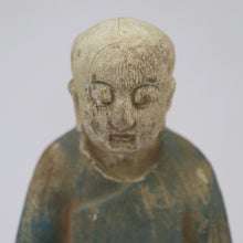 Load image into Gallery viewer, Wood Monk Statue