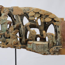 Load image into Gallery viewer, 19th Century Woodcarving with Stand