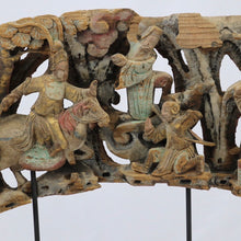 Load image into Gallery viewer, 19th Century Woodcarving with Stand
