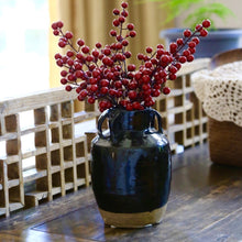 Load image into Gallery viewer, Black Glazed Jar