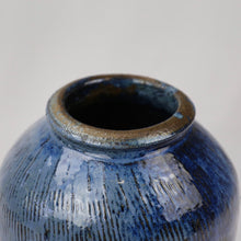 Load image into Gallery viewer, Blue Ceramic Jar