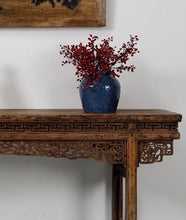 Load image into Gallery viewer, Blue Ceramic Jar