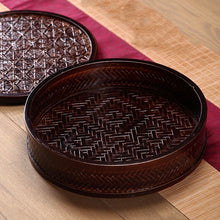 Load image into Gallery viewer, Bamboo Round Box