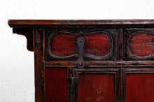 Load image into Gallery viewer, Red-Black Lacquer Cabinet

