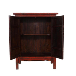 Red Lacquer Cabinet
