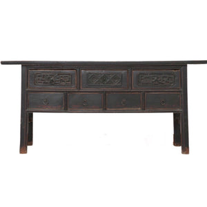 Seven-drawer Console Table