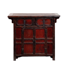 Load image into Gallery viewer, Red-Black Lacquer Cabinet
