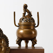 Load image into Gallery viewer, Brass Incense Burner
