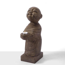 Load image into Gallery viewer, Bluestone Monk Candle Stand
