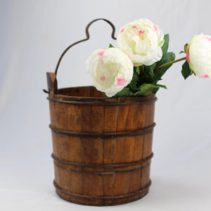 Wood Water Bucket