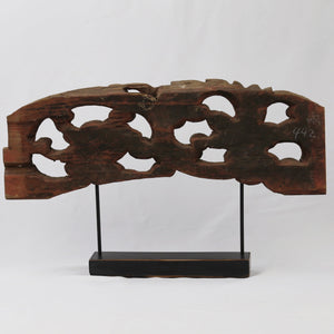 19th Century Woodcarving with Stand