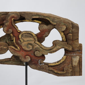 19th Century Woodcarving with Stand