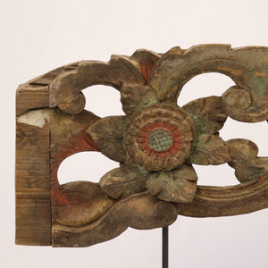 19th Century Woodcarving with Stand