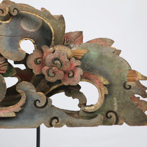 19th Century Woodcarving on Stand