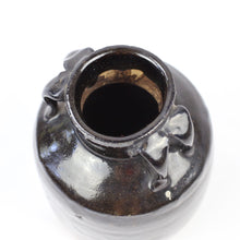 Load image into Gallery viewer, Black Glazed Jar
