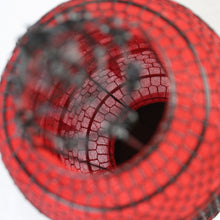 Load image into Gallery viewer, Oriental Large Red Fabric Lantern
