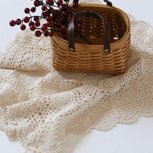 Load image into Gallery viewer, Handmade Square Tablecloth, Crochet
