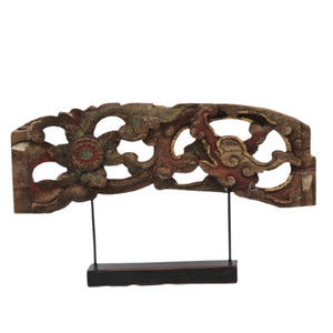19th Century Woodcarving with Stand