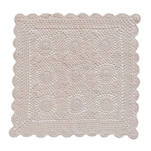 Load image into Gallery viewer, Handmade Square Tablecloth, Crochet
