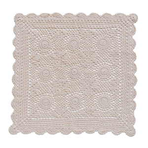 Handmade Square Tablecloth, Crochet