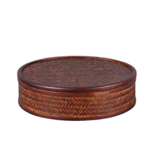Load image into Gallery viewer, Bamboo Round Box
