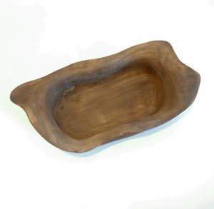 Handmade Large Wood Bowl/Basin